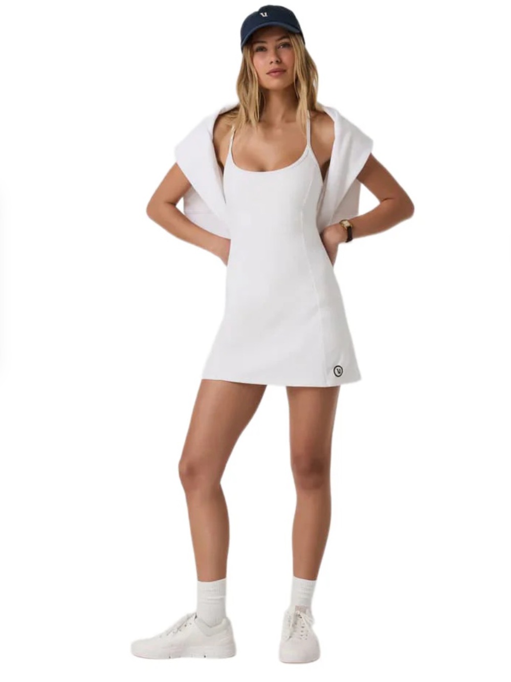 Vuori White One shot Tennis Dress - Picture 2 of 6